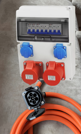 Adapter 3-phasig Festeinbau